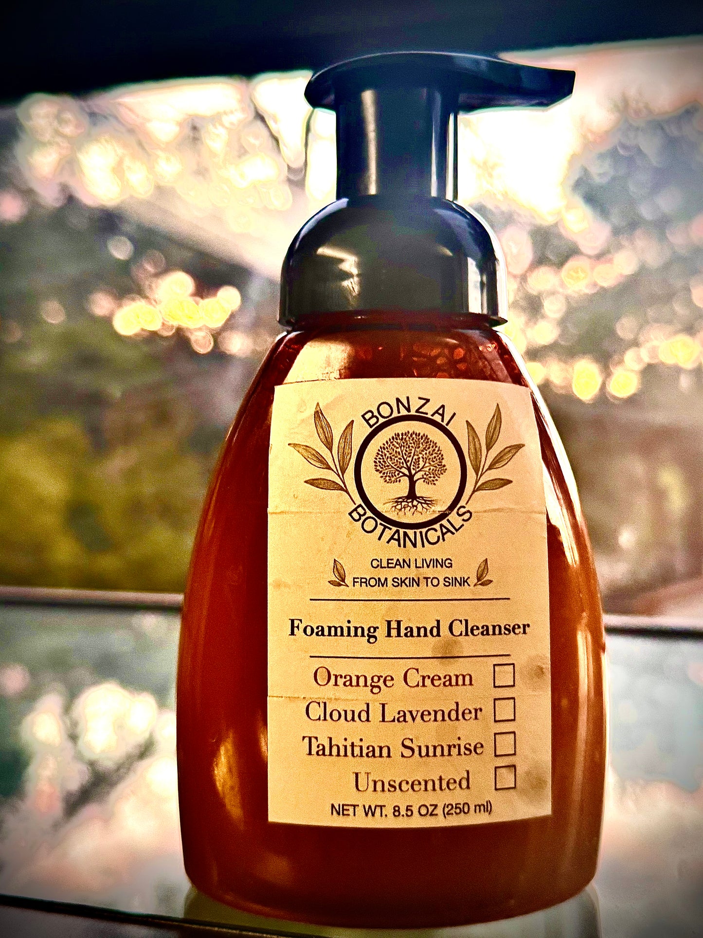 Best-selling foaming hand cleanser Orange Cream, chemical-free non-toxic soap, natural moisturizing hand wash safe for kids and sensitive skin